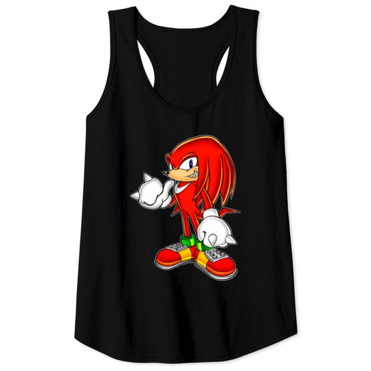 Discover Knuckles The Echidna - Knuckles The Echidna - Tank Tops
