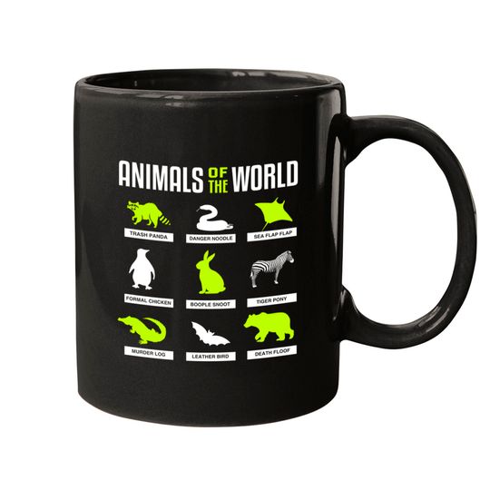 Discover Animals Of The World - Animals Of The World - Mugs