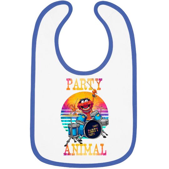 Discover retro party animal - Muppets - Bibs