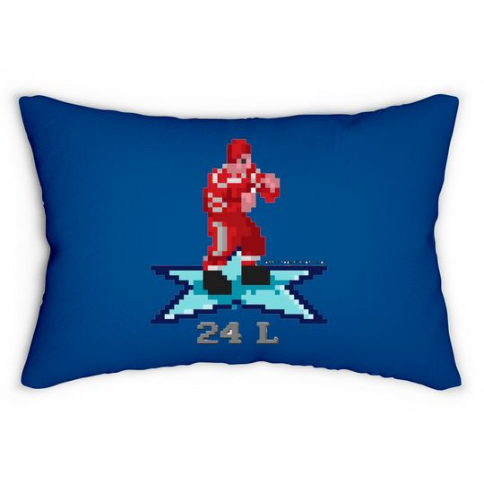 Discover 16-Bit Legend: Bob Probert (Red Wings) - Detroit Red Wings - Lumbar Pillows