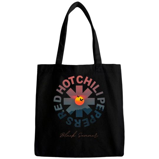 Discover Red Hot Chili Peppers Shirt, Black Summer Bags, Rock Band Tee, Chili Peppers