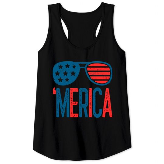 Discover Merica Sunglasses - Merica - Tank Tops