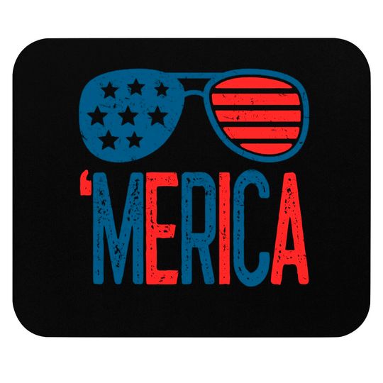 Discover Merica Sunglasses - Merica - Mouse Pads