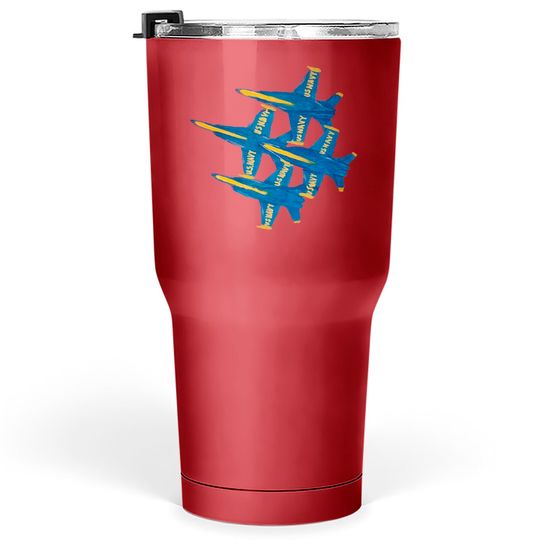 Discover Navy Blue Angels - Navy - Tumblers 30 oz