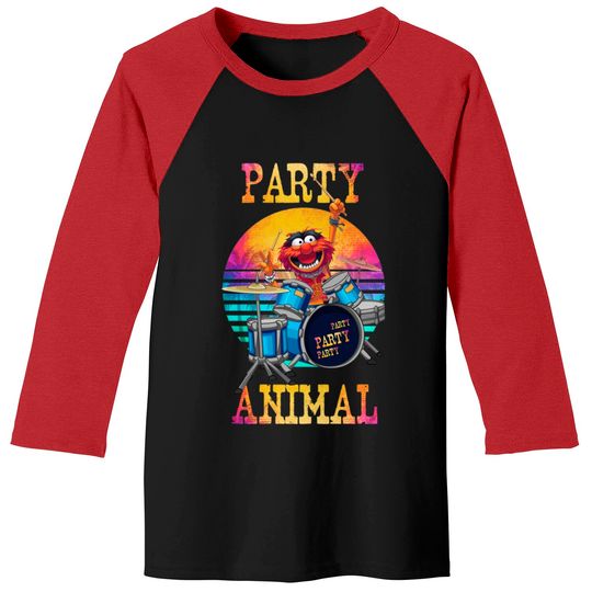 Discover retro party animal - Muppets - Baseball Tees