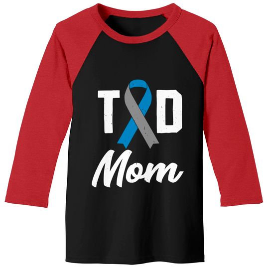Discover T1D Mom Diabetes Insulin awareness month - Diabetes - Baseball Tees