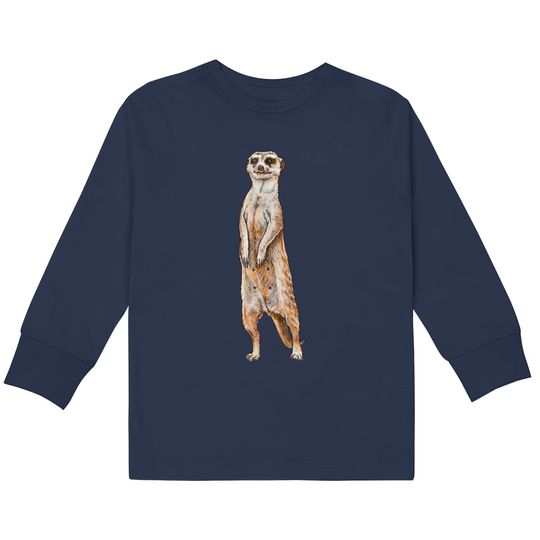 Discover LADY OF THE MEERKAT MANOR - Meerkat -  Kids Long Sleeve T-Shirts