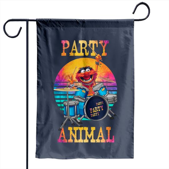 Discover retro party animal - Muppets - Garden Flags