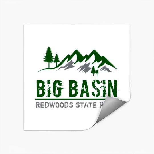 Discover Big Basin Redwoods State Park - Big Basin Redwoods State Park - Stickers