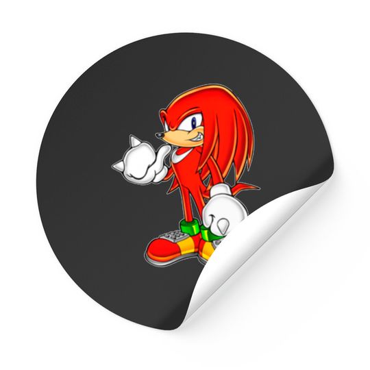 Discover Knuckles The Echidna - Knuckles The Echidna - Stickers