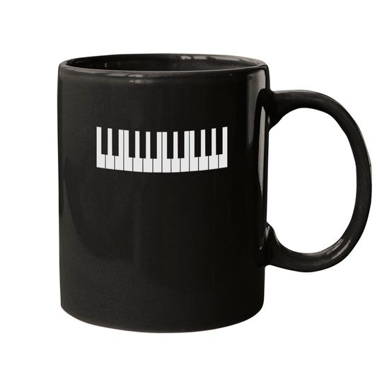 Discover Cool Piano Keys Design Mugs