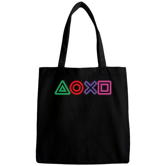 Discover playstation buttons glow Bags