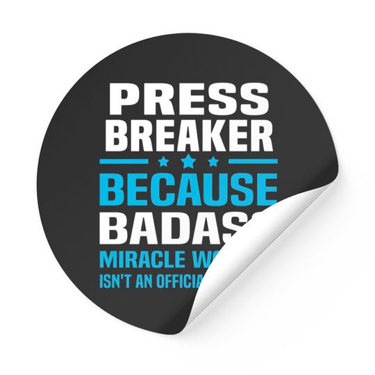 Discover Press Breaker Stickers