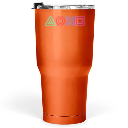 Discover playstation buttons glow Tumblers 30 oz