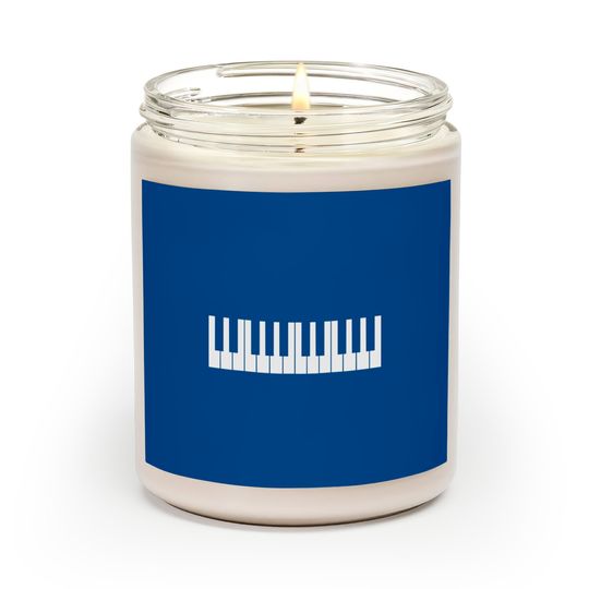 Discover Cool Piano Keys Design Scented Candles
