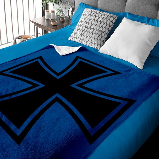 Discover Iron Cross Baby Blankets