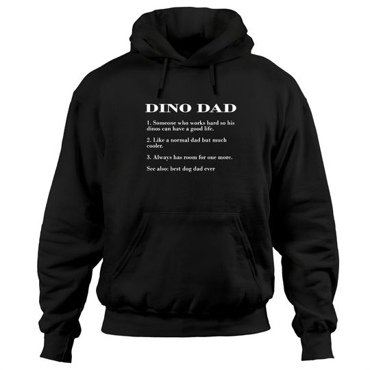 Discover Dino Dad Description FUNNY DINO SHIRT Hoodies