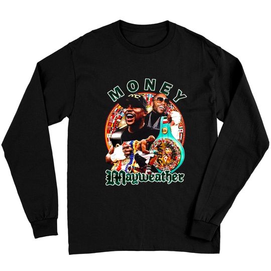 Discover 2021 Design Floyd Mayweather Vintage, Money May Long Sleeves