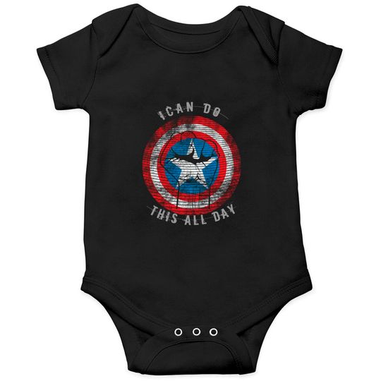 Discover Captain America I can do this all day Onesies