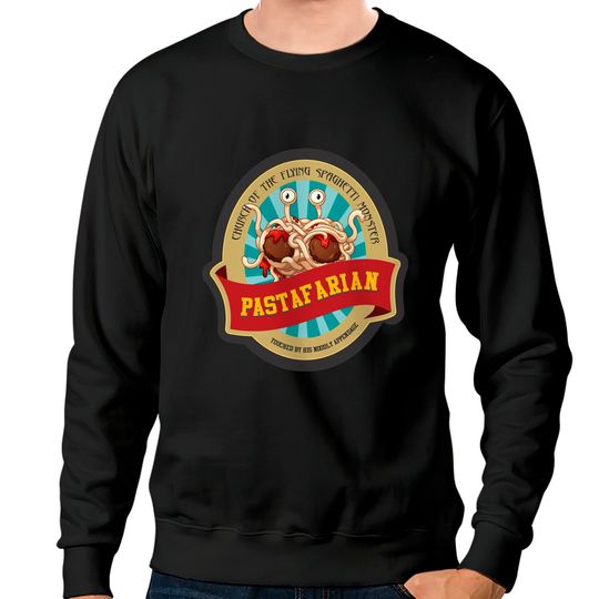 Discover church of flying spaghetti monster Sweatshirts