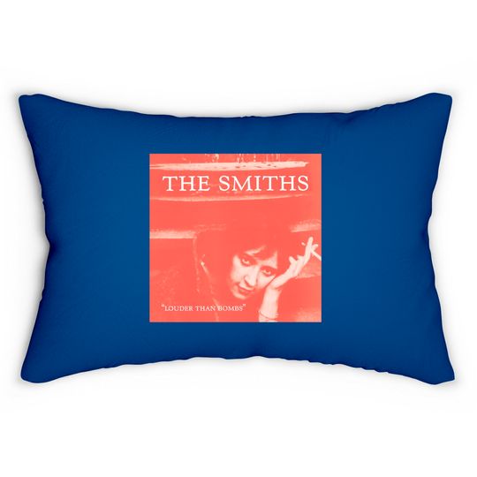 Discover The Smiths louder than bombs Lumbar Pillows