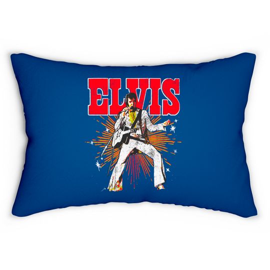 Discover Elvis Presley  Retro Rock Music Unisex Gift Lumbar Pillows