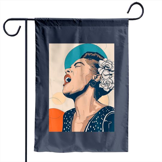 Discover Billie Holiday Garden Flags
