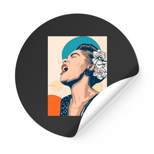 Discover Billie Holiday Stickers