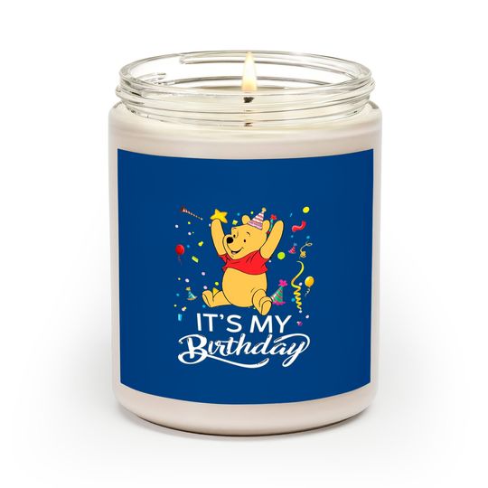 Discover Pooh Winnie the Pooh It's My Birthday Scented Candles
