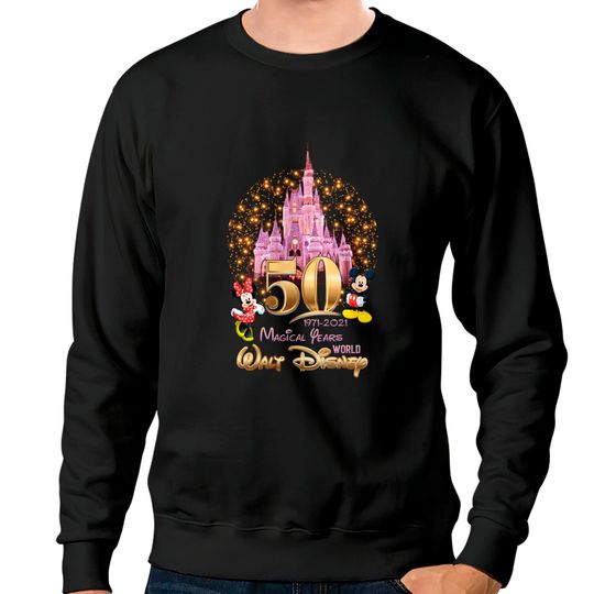 Discover 50th Anniversary Walt Disney World Sweatshirts