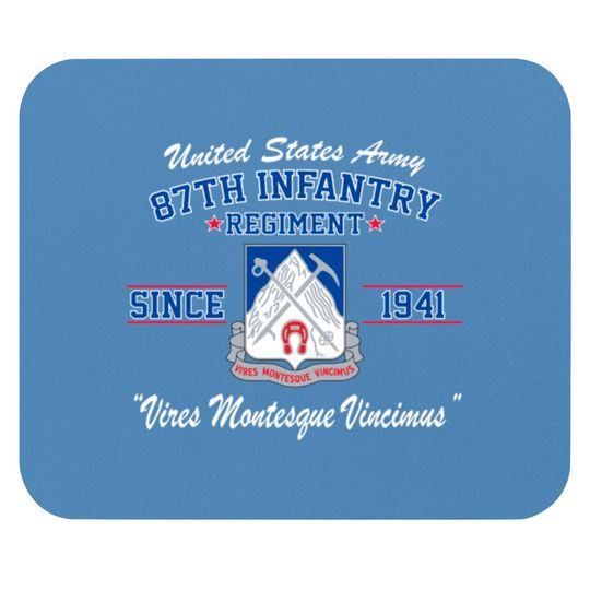 Discover 87Th Infantry Regiment Mouse Pads