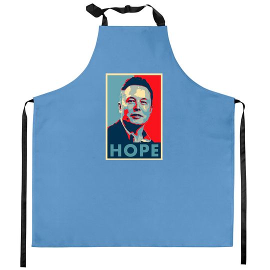 Discover Elon Musk Hope Classic Kitchen Aprons