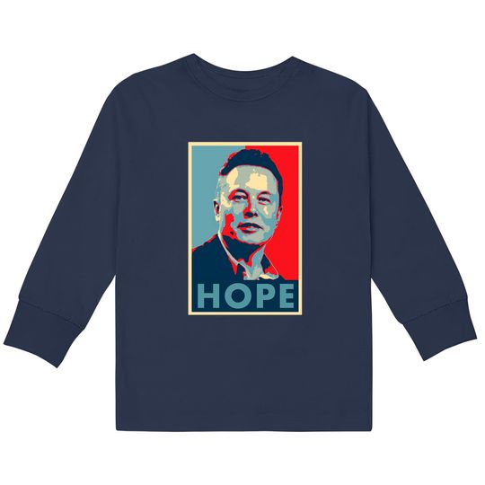 Discover Elon Musk Hope Classic  Kids Long Sleeve T-Shirts