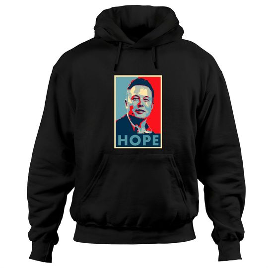 Discover Elon Musk Hope Classic Hoodies
