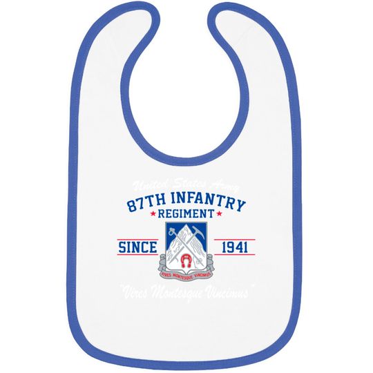 Discover 87Th Infantry Regiment Bibs