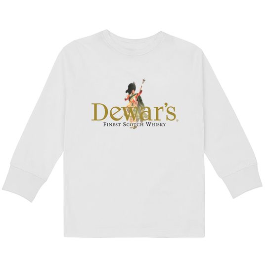 Discover DEWAR'S-Blended Scotch Whisky-Logo  Kids Long Sleeve T-Shirts