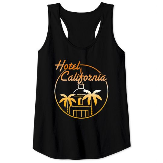 Discover The Eagles Hotel California Concert 2022 US Tour Tank Tops
