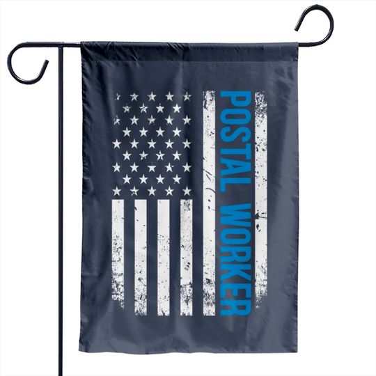 Discover American Postal Worker USA Flag 4th of July