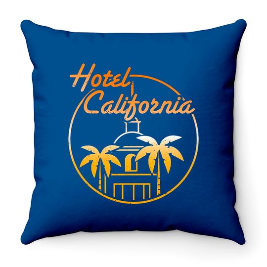 Discover The Eagles Hotel California Concert 2022 US Tour Throw Pillows
