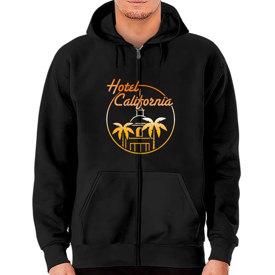 Discover The Eagles Hotel California Concert 2022 US Tour Zip Hoodies