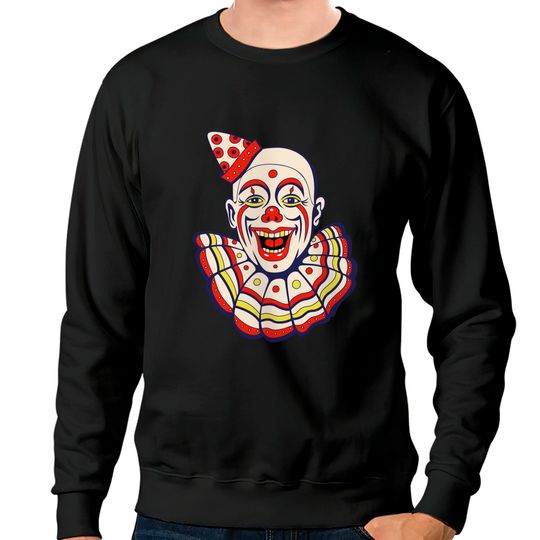 Discover Vintage Circus Clown - Clowns - Sweatshirts