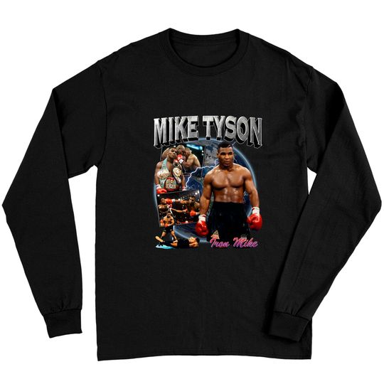 Discover Mike Tyson Retro Inspired Long Sleeves Bumbu01
