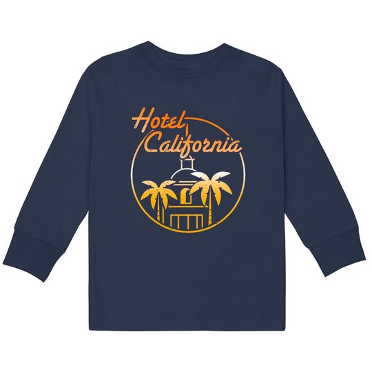Discover The Eagles Hotel California Concert 2022 US Tour  Kids Long Sleeve T-Shirts