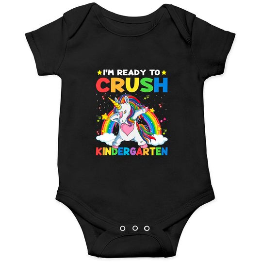 Discover I'm Ready To Crush Kindergarten Onesies