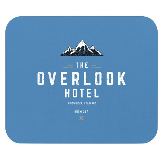 Discover Overlook Hotel modern logo - Overlook Hotel - Mouse Pads