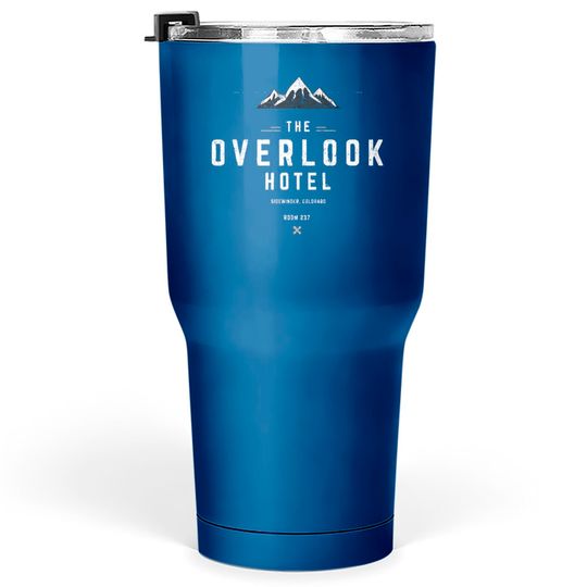 Discover Overlook Hotel modern logo - Overlook Hotel - Tumblers 30 oz