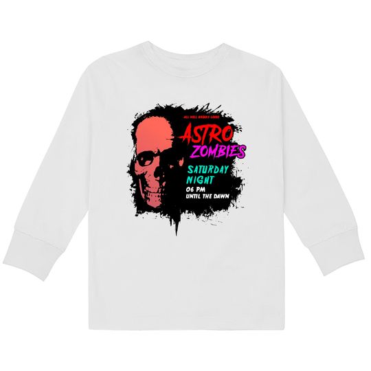 Discover ASTRO ZOMBIES - Misfits -  Kids Long Sleeve T-Shirts