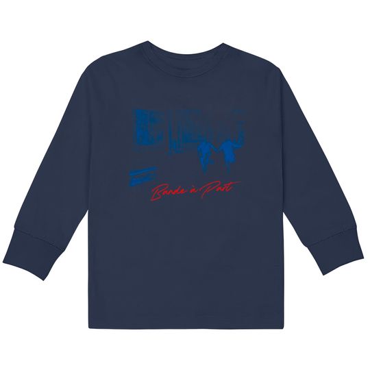 Discover Bande à Part / Band Of Outsiders - Jean Luc Godard -  Kids Long Sleeve T-Shirts
