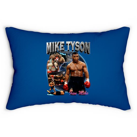 Discover Mike Tyson Retro Inspired Lumbar Pillows Bumbu01