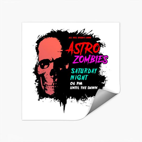 Discover ASTRO ZOMBIES - Misfits - Stickers
